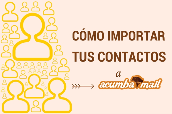 Cómo importar tus contactos