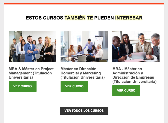 Integraciones de email marketing